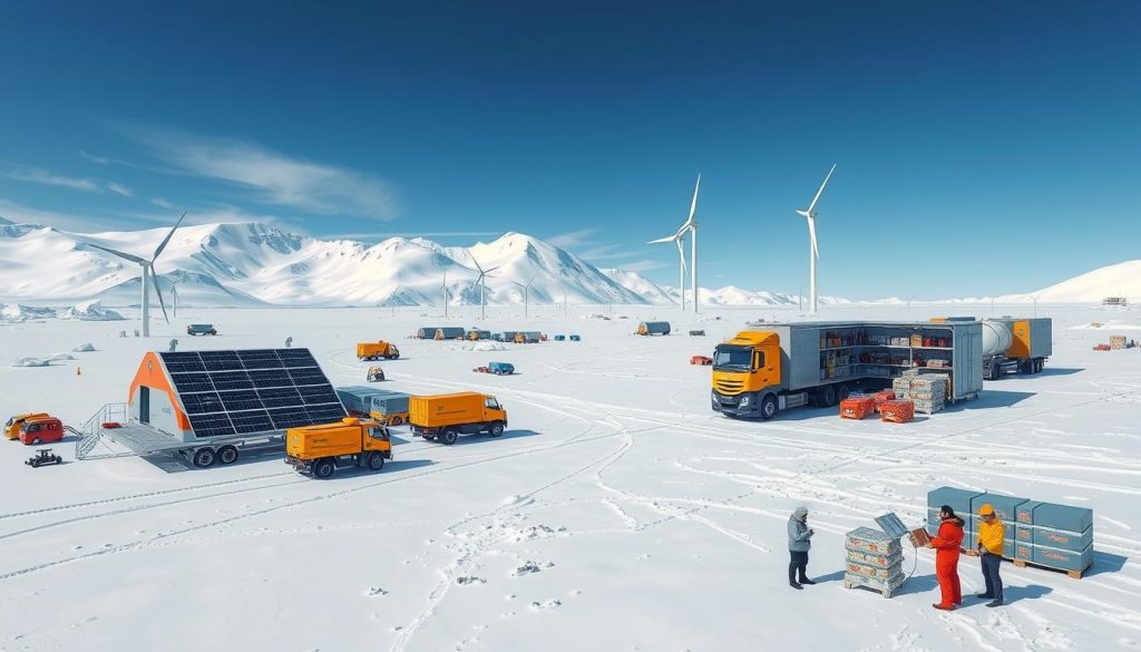 sustainable practices in Antarctic supply chain management