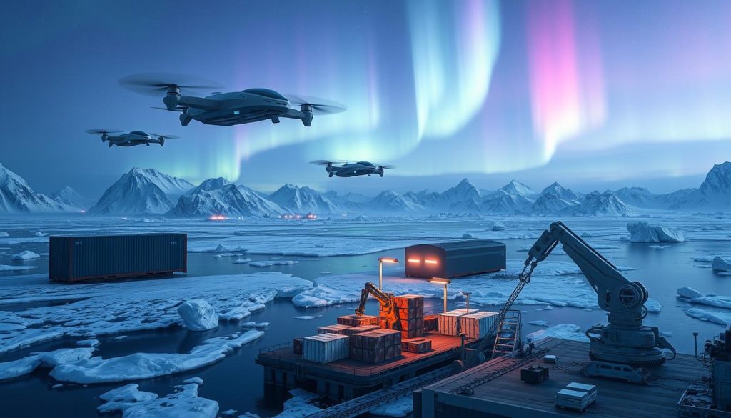 technology in Antarctic trade