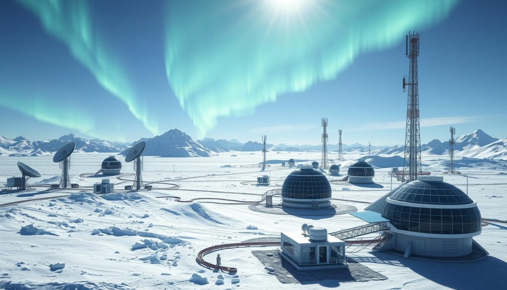 telecommunications infrastructure in Antarctica