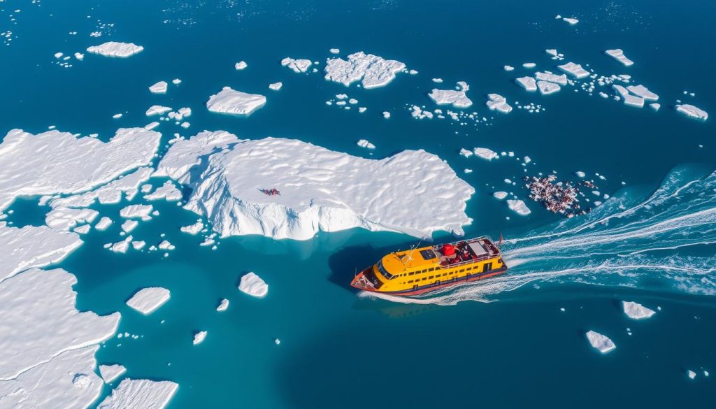 timing Antarctic tours