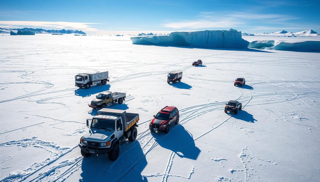 transport needs analysis in Antarctica