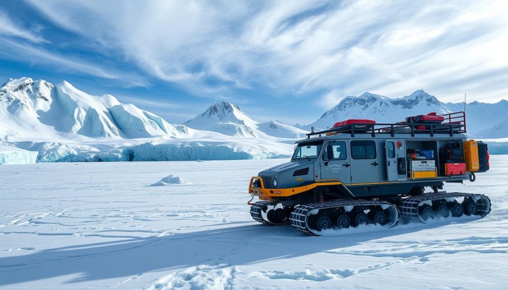 vehicles for Antarctic transport