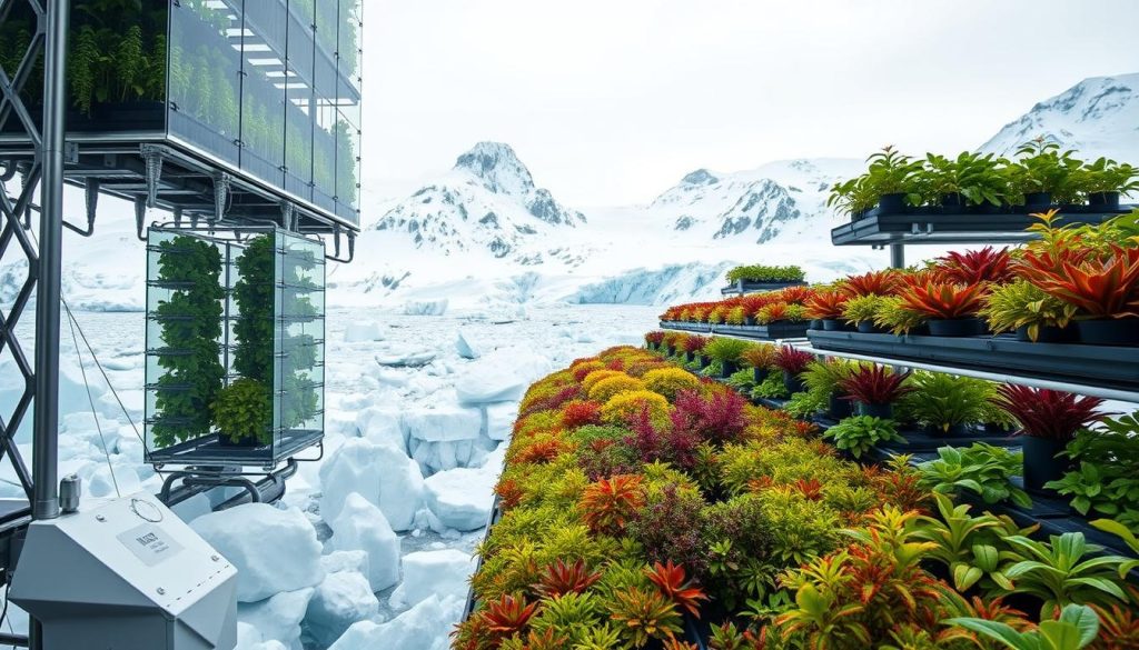 vertical farming in Antarctica