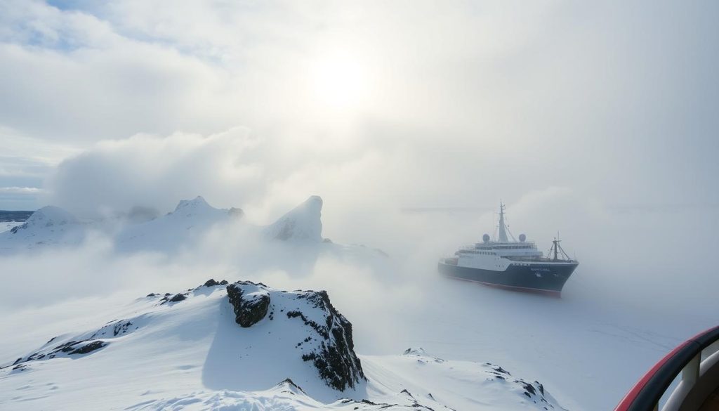 weather impacts in Antarctic tourism