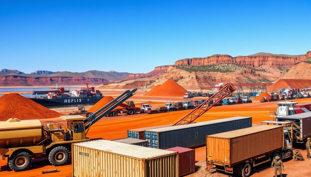 mining imports Australia