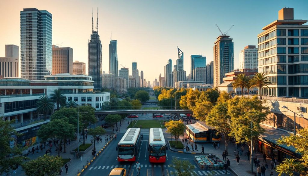 urban landscape in Australian cities