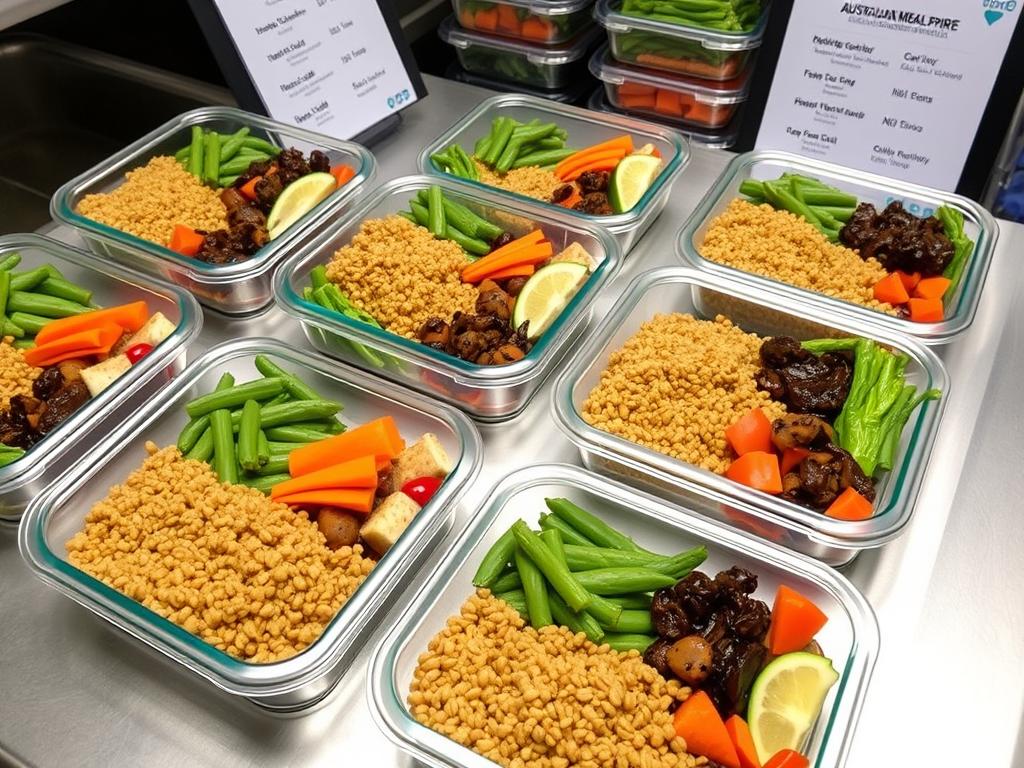 Prepared healthy meals in containers for business ideas in Australia